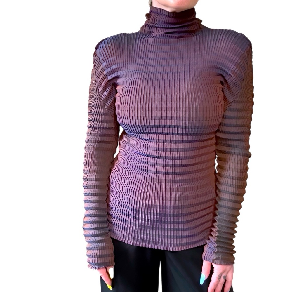 SOLD Issey Miyake Unique Sculptural Blouse